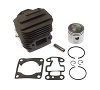 IVOOJA Kit de piston cylindre 34 mm pour Kawasaki TJ27 TJ27E TJ027E KBL27A débroussailleuse, souffleur de feuilles, tondeuse à gazon, moteur de tronçonneuse