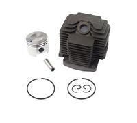 IVOOJA Kit de piston cylindrique 44 mm pour débroussailleuse Kawasaki TH048D TH48 KBH48A KBH48B KBL48A