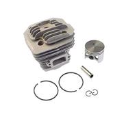 IVOOJA Kit de piston cylindrique 48 mm pour tronçonneuse Oleo-Mac 962 962TTA 963 965 965HD 956 50012095A