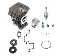 IVOOJA Kit de piston de cylindre 44 mm pour tronçonneuse Husqvarna 445 450 Jonsered CS2245 CS2250 544119802 544119903