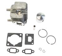 IVOOJA Kit piston cylindre pour débroussailleuse Echo taille-haie souffleur pompe à eau ED-2000, ES-1000, GT-22GES, GT-1100, HC-1500, PB-1000, LHB-2100, PP-1200