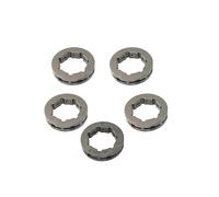 IVOOJA Lot de 5 jantes de pignon 3/8 7T pour tronçonneuse Homelite 150 330 350 360 410 450 550 925 CS56 CS62 CS71 CS81