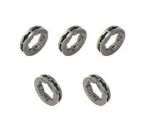 IVOOJA Lot de 5 jantes de pignon 3/8" 7T pour tronçonneuse Husqvarna 355 357 359 362 365 371 372 380 385 390 394 395