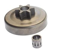 IVOOJA Tambour d'embrayage 3/8-6T pour tronçonneuse Efco 136 136s 137 140 141 141S MT3600 MT3700 MT3710 MT3750 MT4000 MT4100S MT451e MT4510