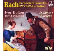 Ivor Bolton - J.S. Bach Concertos For Harpsichord & Strings; Bwv 1052-8; Italianconcerto Bwv 971 [Compact Discs]