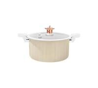 Ivoryy - Pots de cuisine antiadhésifs | Mini cocotte avec couvercle | Autocuiseur avec poignée pour cuisine à induction, cuisinière électrique, soupe, pâtes, sauce, bouillon de riz, friture de camping