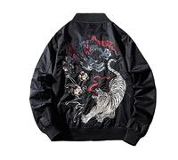 IVOYI Sukajan Bomber Jacke Männer Yokosuka Souvenir Japon Anime Bestickt MA1 Mantel Drachen Tiger Jungen Baseball Tuch 2022 Frühling Winter