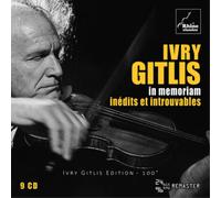 Ivry Gitlis Ivry Gitlis: In Memoriam: Inédits Et Introuvables (CD) Box Set