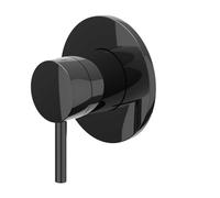 IVY Bond Partie apparente - pour robinet encastré - inverseur-arrêt - Chrome noir PVD 6201107