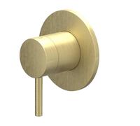 IVY Bond Pièce de finition - pour robinet encastré - inverseur arrêt - or mat brossé PVD 6201104