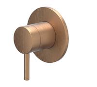 IVY Bond Pièce de finition - pour robinet encastré - inverseur d’arrêt - cuivre brossé mat PVD 6201105