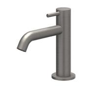 IVY Bond Robinet de lavabo - posé - bas - Métal brossé noir PVD 6401006