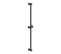 IVY Glissière de douche - 80cm - incluant support - Mat noir PED 6900002