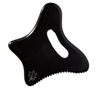 Ivy Gua Sha Outil de massage complet du visage avec manche en pierre de jade pour le dos, le cou, le visage, les jambes et le ventre - Pour drainage lymphatique et cellulite - Taille L - 2,1 m
