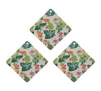Ivy Leaf Lot de 3 désodorisants à suspendre pour voiture, maison, bureau, style gris