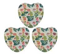 Ivy Leaf Lot de 3 désodorisants à suspendre pour voiture, maison, bureau, style noir