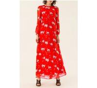 IVY OAK Maxi Maternity Chiffon Dress Lovers Red Taille: 32 | Robes Outlet | Femme | Rouge