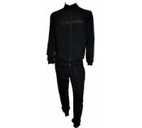 IVY OXFORD Survêtement Homme Complet, Combinaison Homme en Sweat de Coton, Adapté aux 4 Saisons, 100% Coton, Noir, M