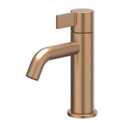 IVY Pact Mitigeur de lavabo - posé - bas - coldstart - cuivre brossé mat PVD 6101005