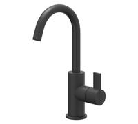 IVY Pact Mitigeur de lavabo - posé - bec pivotant - coldstart - Noir mat PED 6101202