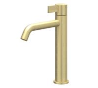 IVY Pact Mitigeur de lavabo - posé - hauteur moyenne - coldstart - or brossé mat PVD 6101104