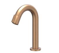 IVY Pact Robinet de lavabo - courbé - à poser - bas - Cuivre brossé mat PVD 6402055