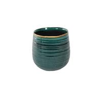 Ivyline 136348 Pot Como Turquoise 15 x 15 x 14 cm