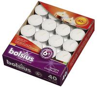 Ivyline Bolsius Lot de 40 Bougies Chauffe-Plat - Cire de Paraffine