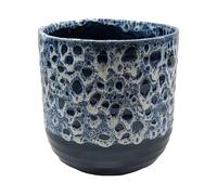 Ivyline Jardinière en céramique, Saphir, 13 x 13 cm