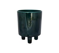 Ivyline Pise Pot de Fleurs émeraude H16 cm D19 cm