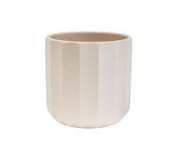 Ivyline Pot de Fleurs en céramique, Ivoire/Blanc cassé, Taille M