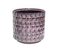 Ivyline Pot de Fleurs en céramique, Rose poudré, 15 x 16 cm