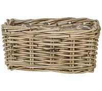 Ivyline WRCPGRY30 Pot de fleurs rectangulaire en osier Naturel 30 cm
