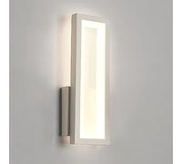 IvyLoutish Applique Murale Moderne LED 16W, Design rectangulaire, idéale pour Les escaliers, Le Salon, la Chambre, la Table de Chevet ou Le Couloir.