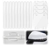 IVYMEIMEI 14 Pièces Protège-Portière Transparent pour Voiture pour Audi RS Q8 (4M, Facelift 2024) 2024-, Protection du Bord D'automobile Rétroviseur,Voiture Bandes Anti Collision
