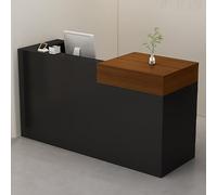 IvyTantor Modern Retail Counter Desk with Lockable Drawer for Secure Checkout & Storage, Perfect for Office Or Shop Front - 90x50x100cm, Stylish & Functional Design