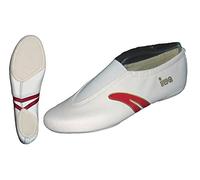 IWA 502 artistic gymnastic shoes made in Germany , Creme/Rot , 37