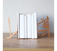 IWA Concept | Serre-Livres en métal Arabe IQRA| Décoration d'intérieur ou décoration Islamique pour Table ou étagères| Décoration d'intérieur pour Cadeaux du Ramadan|Décorations pour l'Aïd|(cuivre)