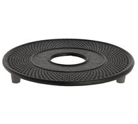 Iwachu Dessous de plat Arare Noir - fer forgé du Japon