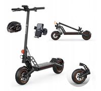 Iwafo Is1 Trottinette Électrique Pliable Roues 10" 48v 14ah Moteur 1000w Autonomie 45km 3 Vitesses Max 35km/H