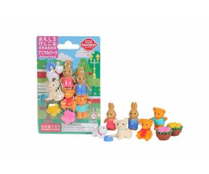 Iwako Blister Pack/Animal Park (9 Pcs)