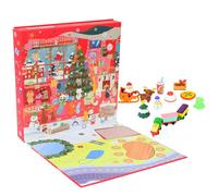 Iwako Lot de Gomme Kawaii Puzzle Calendrier de l'Avent - Gommes Fantaisie Made in Japan - Mini Gomme Animaux - Gommes Enfant Dès 3 ans - Cadeau Enfant