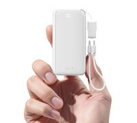 iWALK Batterie Externe Portable, Ultra Compacte 10.000mAh 30W PD, Charge Rapide USB C Entrée & Sortie avec Support, Power Bank de Voyage pour iPhone 16/15 Pro Max, Série Samsung S25/S24
