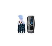 iWarmbase Electrostimulateur Musculaire, 3 en 1 TENS/EMS/Massage Electrostimulateur Anti Douleur Avec 30 Intensités et 27 Modes, Soulagement de la Douleur et Massage Relaxan, 2 Canaux 8 Électrodes