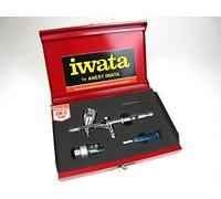 Iwata Custom Micron CM-C2 PLUS 0,23 Boîte aérographe en métal rouge