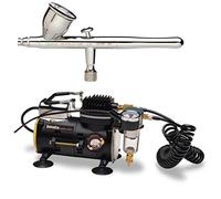 Iwata Revolution CR Airbrushing System with Smart Jet Air Compressor by