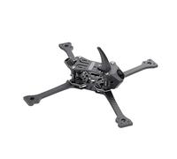 IWBR GEP-Racer FPV Kit de Cadre X Conception de Structure 5 Pouces 208MM empattement Compatible HDZero HD VTX for Drone de Course (Color : Sliver)