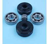 IWBR Kit de Joint d'huile de roulement de Vilebrequin adapté for McCulloch Mac Cat 335 435 440 338 438 444 pièces de Rechange de Rechange for tronçonneuse