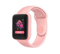 Montre iWear M7 Smart & Fit avec Full Touch 1,3'' IPS Contrôle multimédia / HR / Tension artérielle / Social Rose G