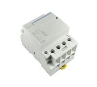 IWEBQSAP Contacteur modulaire Domestique AC 4 pôles 63 A 110 V, Bobine 400 V-50/60 Hz, Rail DIN, 4 NO ou 2 NO, 2 NC, 1 pièce(4P 63A 2NO 2NC 110V)